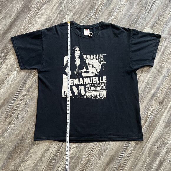 RARE Vintage Emanuelle and the Last Cannibals Exploitation Movie Shirt - Picture 6 of 9